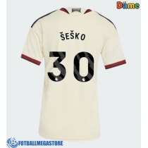 Fotballdrakt Dame Manchester United Benjamin Sesko #30 Tredjedrakt 2026-27 Kortermet